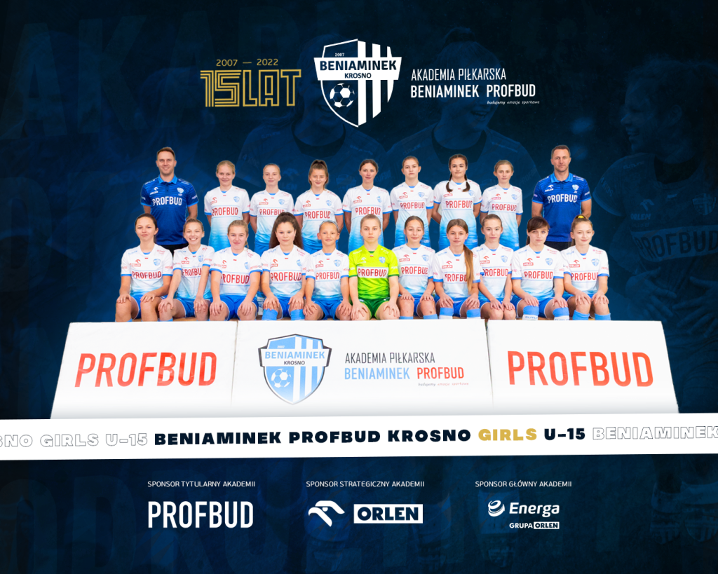 sesja prezentacja druzyny u15 GIRLS