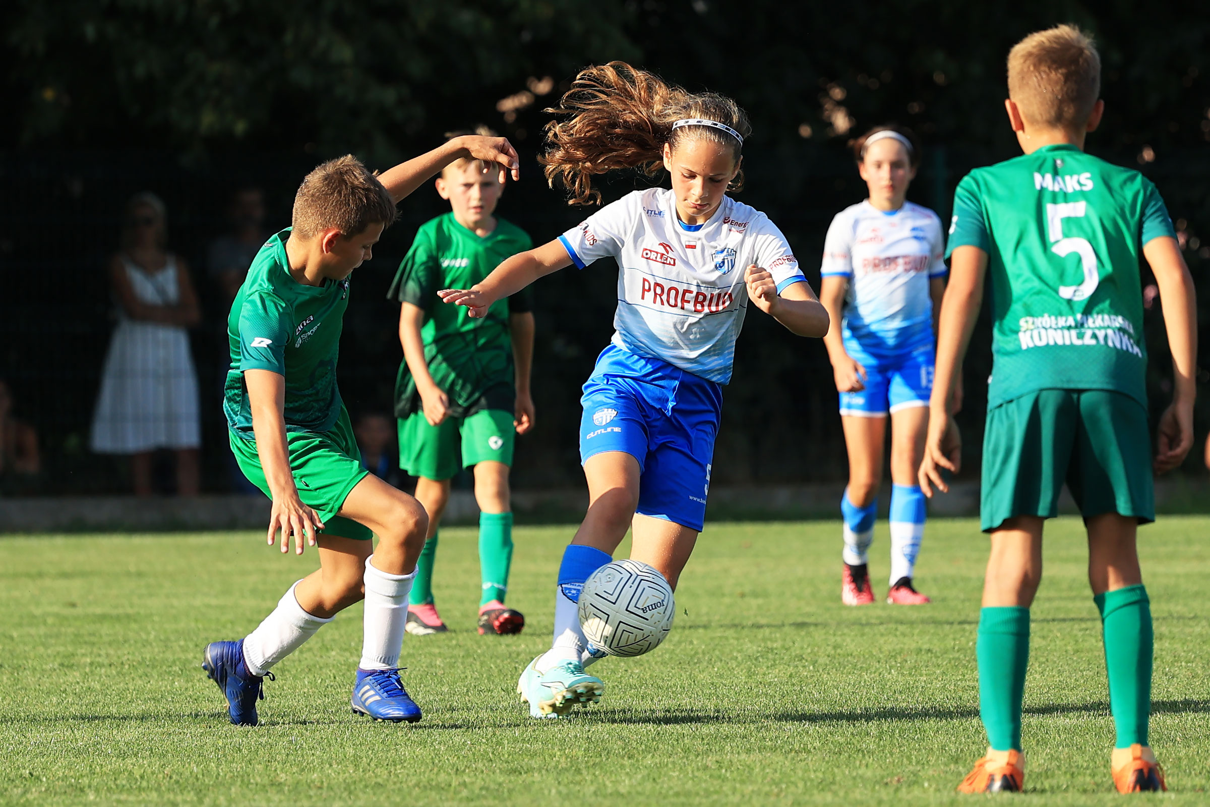 U-13 GIRLS:  GUZIKÓWKA KROSNO VS BENIAMINEK PROFBUD KROSNO / 25.08.2023