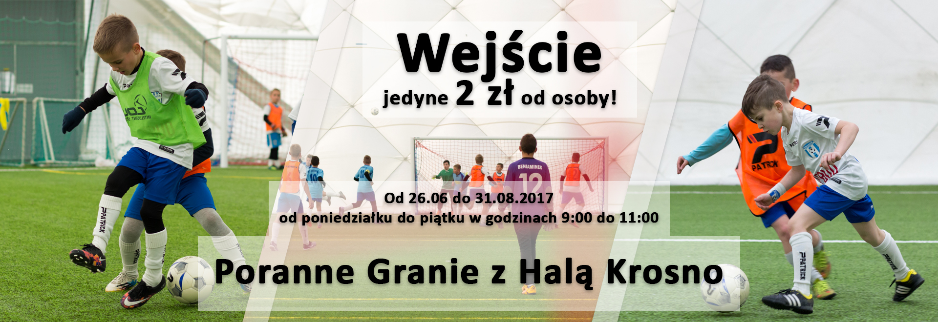 Baner Hala Krosno poranne granie