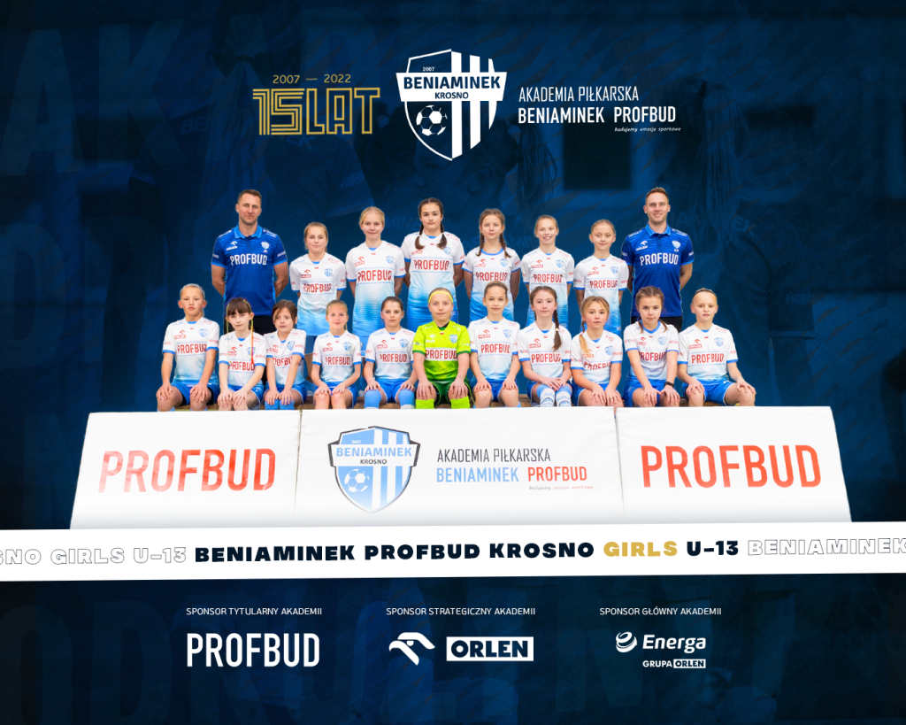 sesja prezentacja druzyny u13 GIRLS