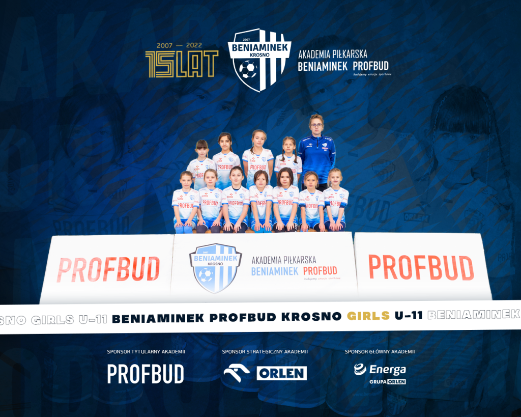 sesja prezentacja druzyny u11 GIRLS